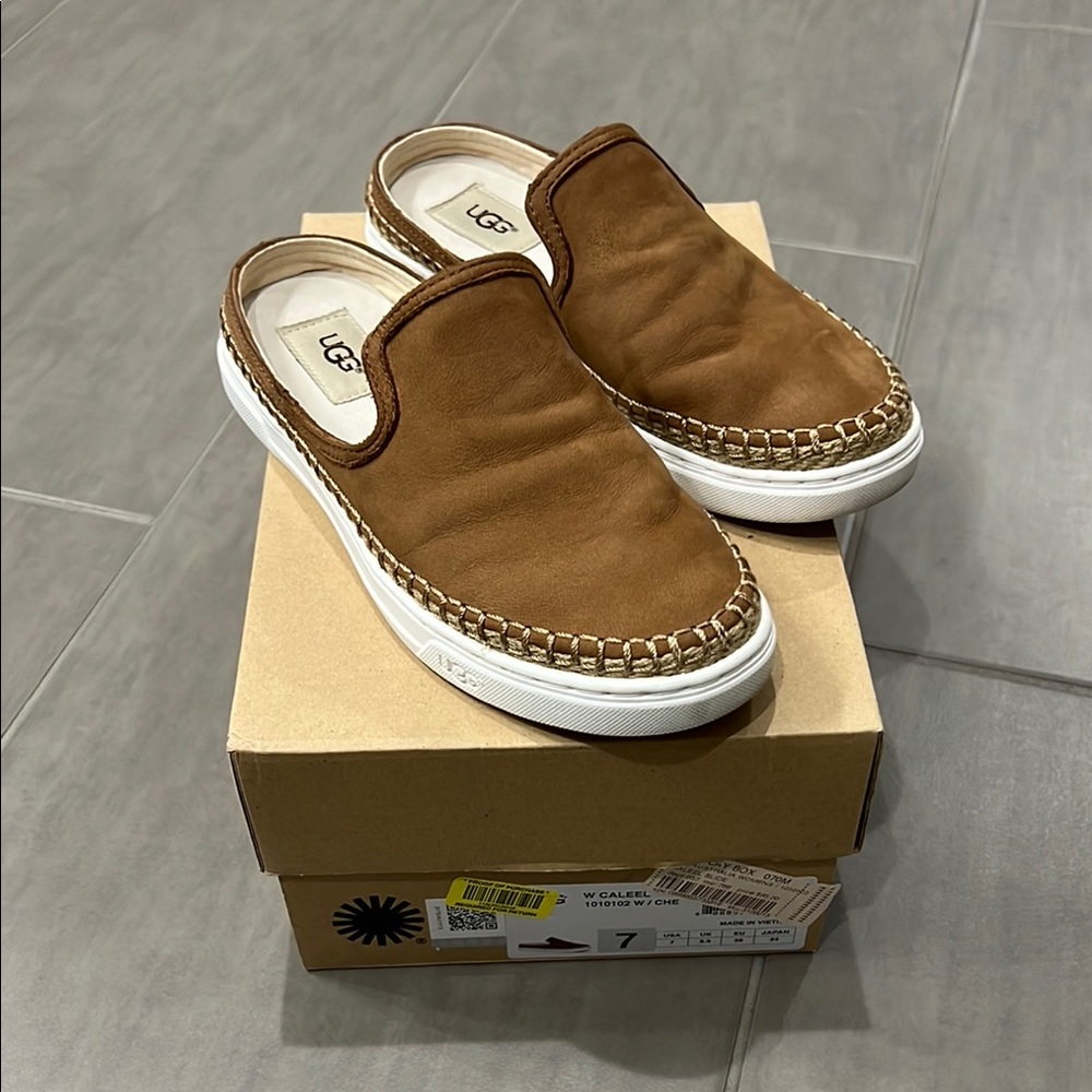 UGG Brown Slip-On Shoes